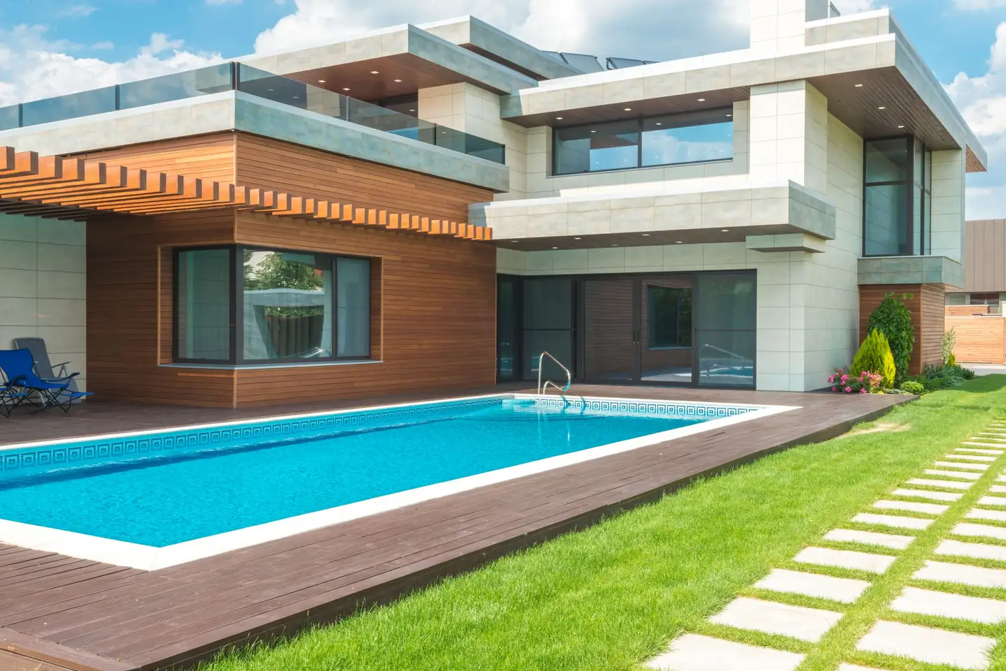 Swimming pool built in Terrey Hills, NSW